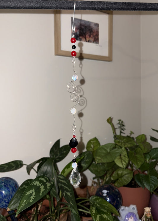 Black Obsidian Suncatcher