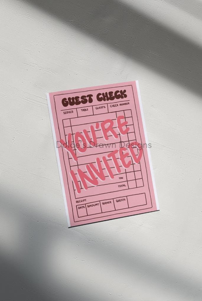 Party Invite (Digital Download)